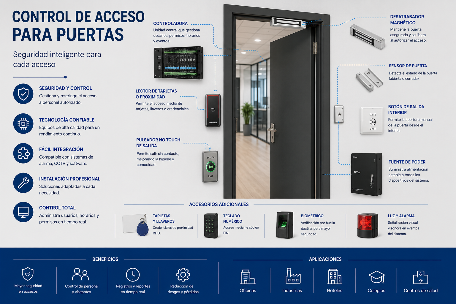 Control de acceso para puertas